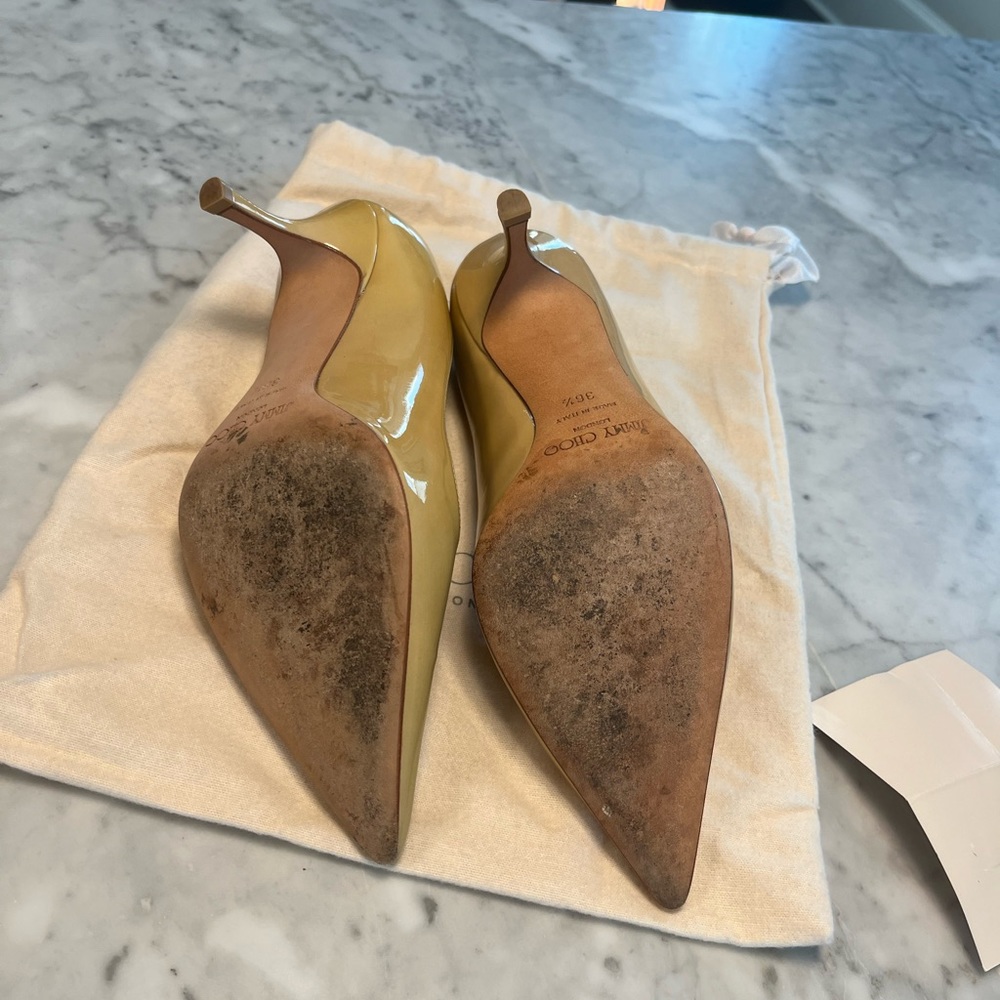 Jimmy Choo Romy, Used Them Once For A Wedding, Ve… - image 3
